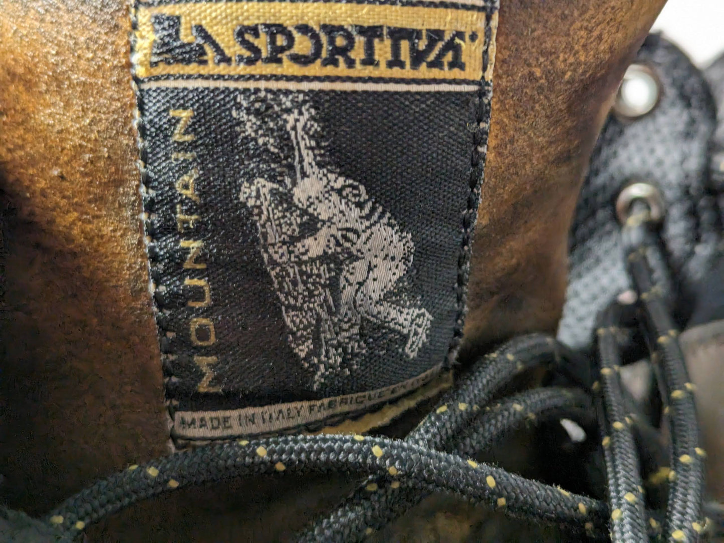 LA Sportiva Mountaineering Boots Size 10 Color Brown Condition Used