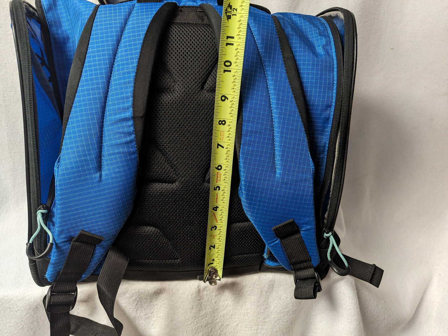 Kulkea Ski Boot Bag w/Shoulder and Backpack Straps Size 14 In x 14 In x 12 In Color Blue Condition Used