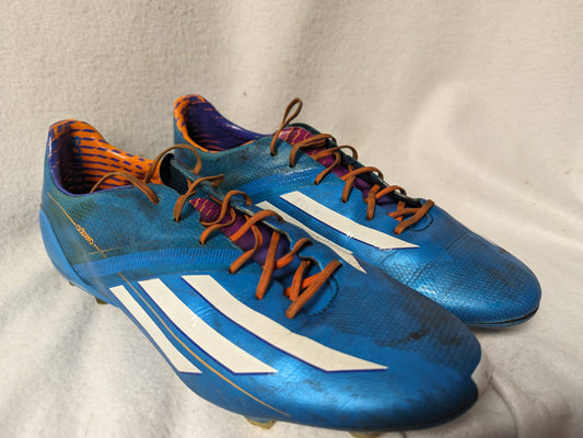 Adidas Cleats Size 8 Color Blue Condition Used