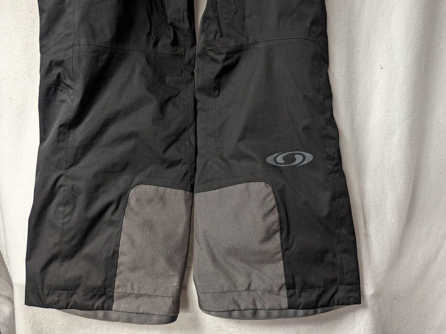 Salomon Lined Ski/Snowboard Pants Size Medium (10) Color Black Condition Used