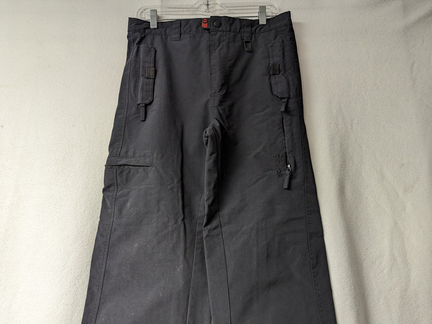 Airwalk Lined Ski/Snowboard Pants Size Large Color Black Condition Used