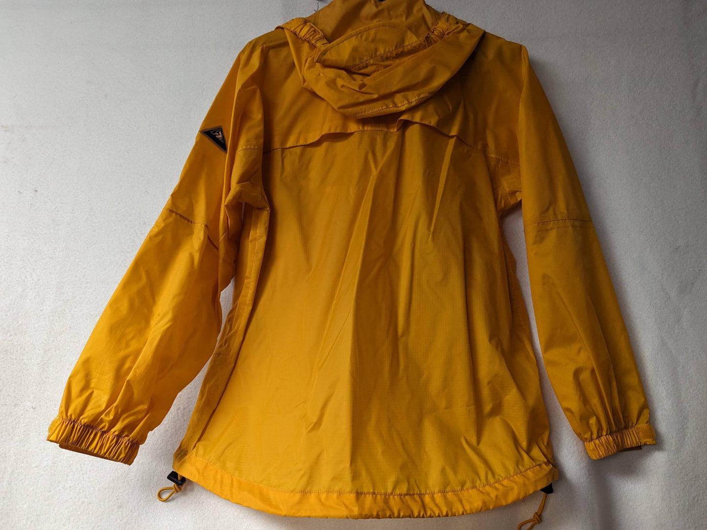 Galyans Shell Hooded Rain Jacket/Coat Size Youth XL Color Orange Condition Used