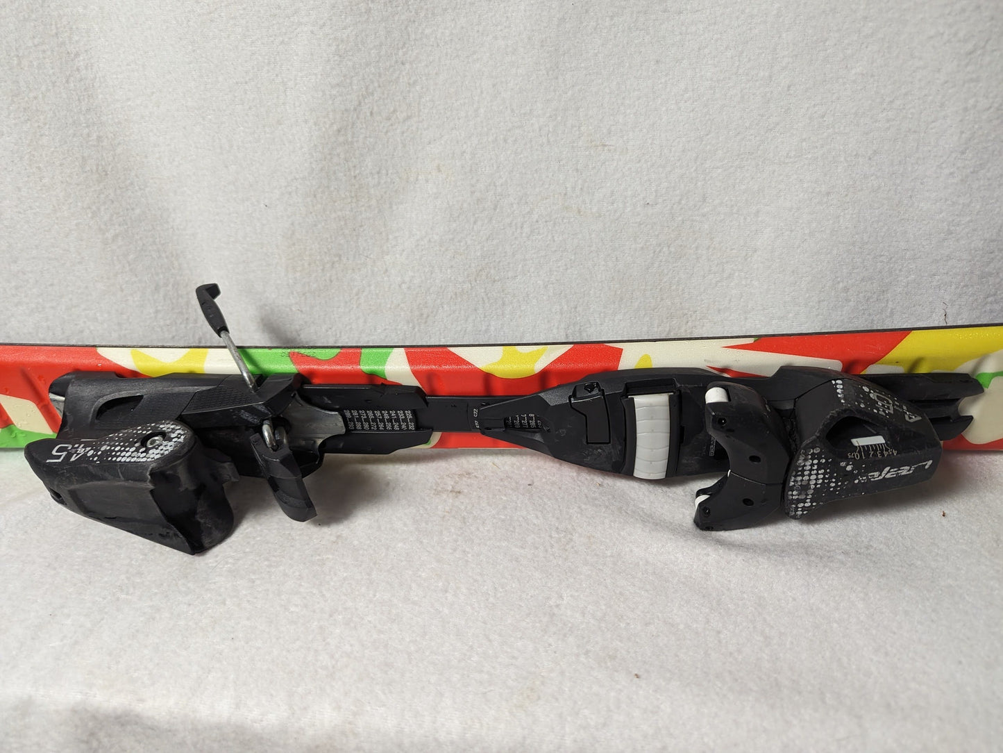 Elan Starr 110 Skis w/Elan Bindings Size 110 Cm Color White Condition Used