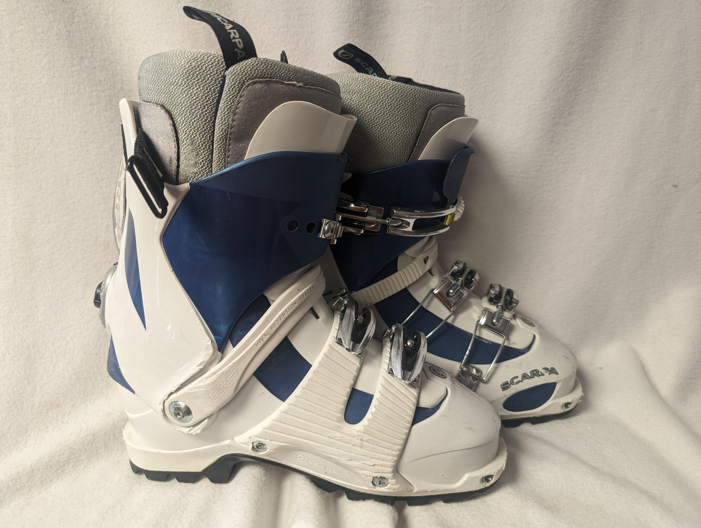 Scarpa Diva AT XC Ski Boots Size 27.5 Color White Condition Used