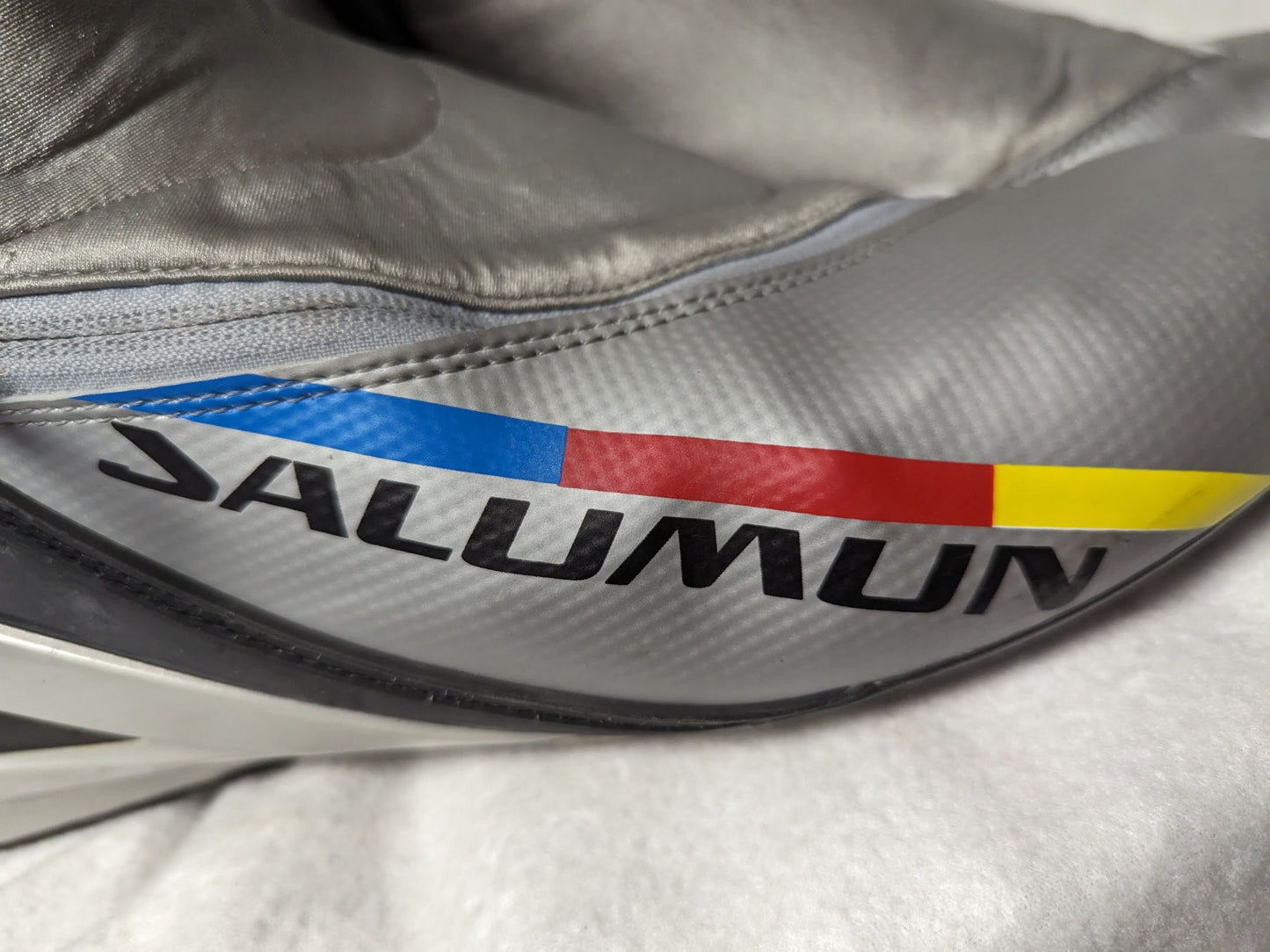 Salomon Pilot XC Cross Country SNS Pilot Ski Boots Size 30 Color Silver Condition Used