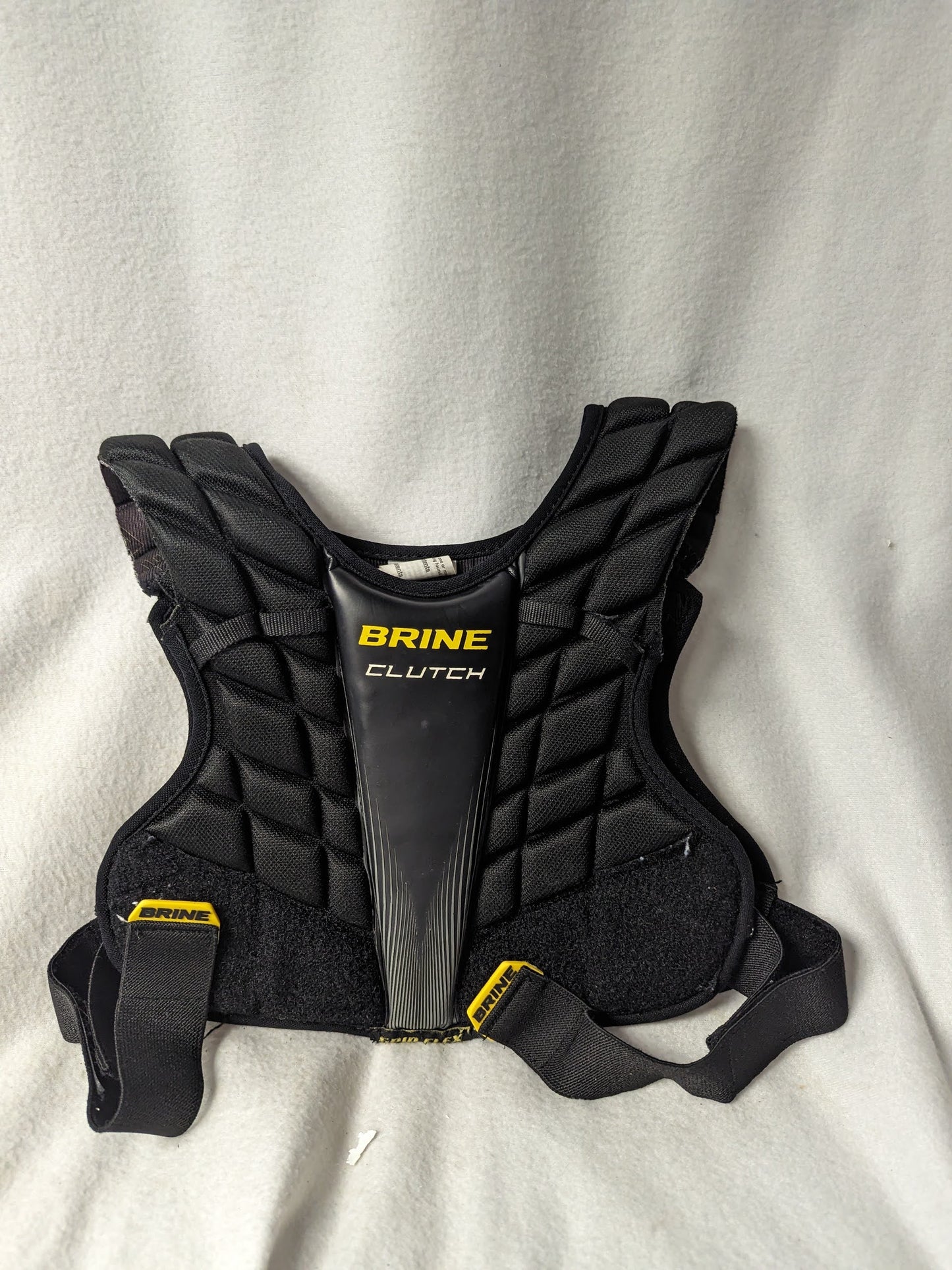 Brine Lacrosse Chest Pads Size Small Color Black Condition Used
