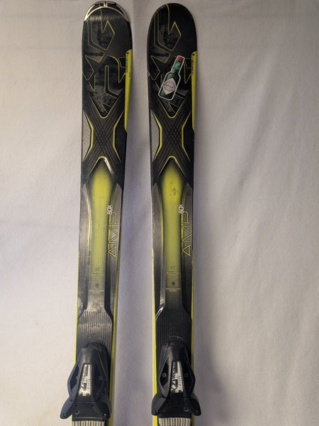 K2 AMP 80x Skis Tyrolia SP10 Sympro Bindings Size 177 Cm Color Green U