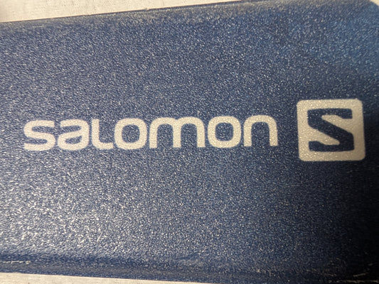 Salomon QST Max Jr Skis Salomon 5 Bindings Size 120 Cm Color Blue Condition Used