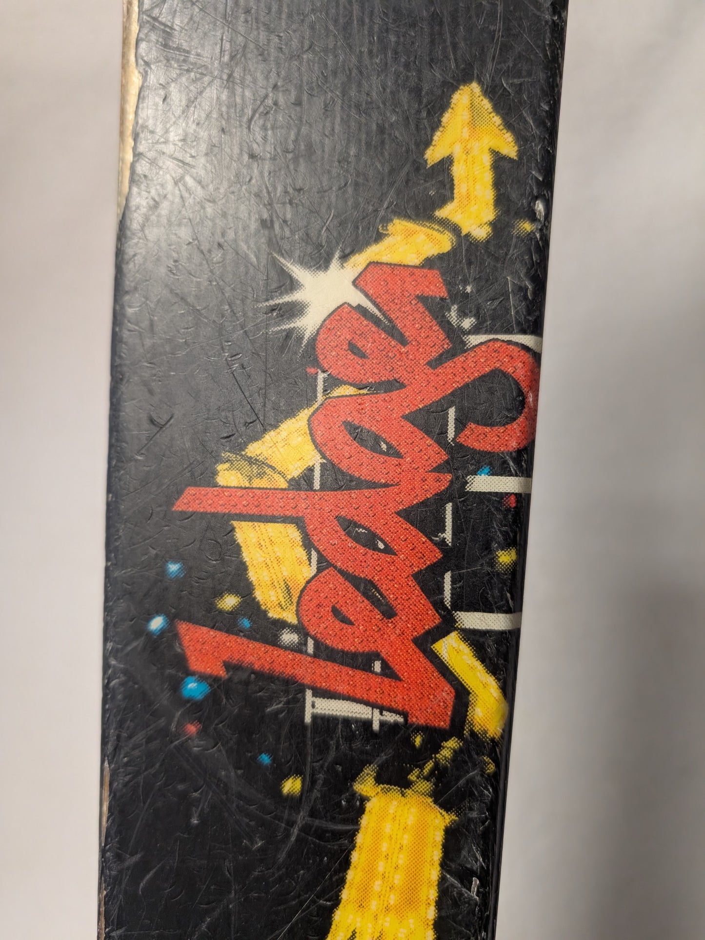 Ledger New Schoolers Skis Marker 4.5 Bindings Size 128 Cm Black Condition Used