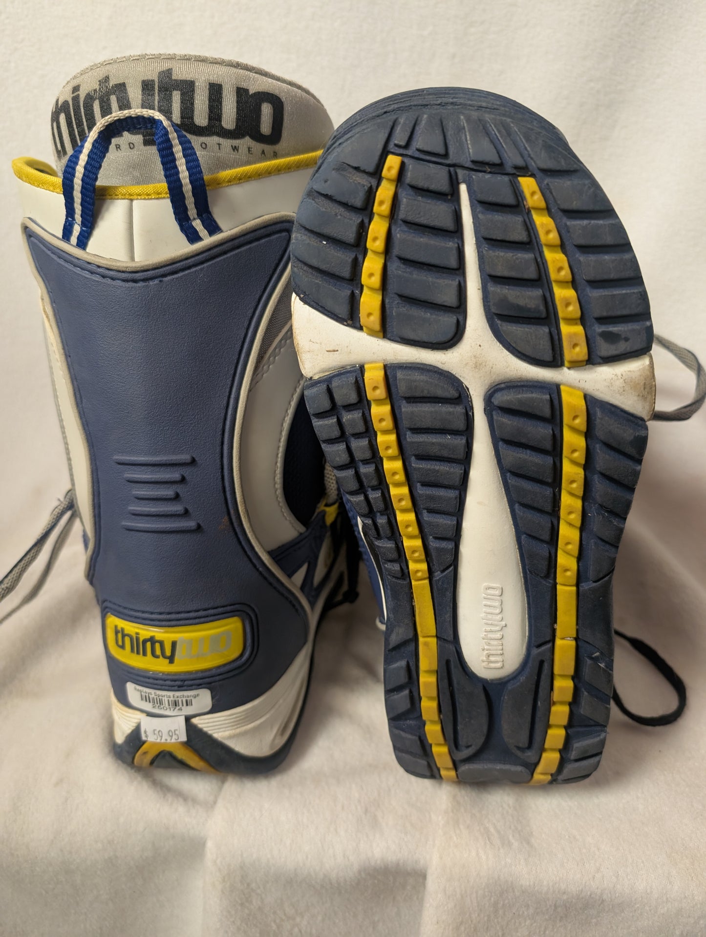 ThirtyTwo Griffon Snowboard Boots Size 9 Blue Used