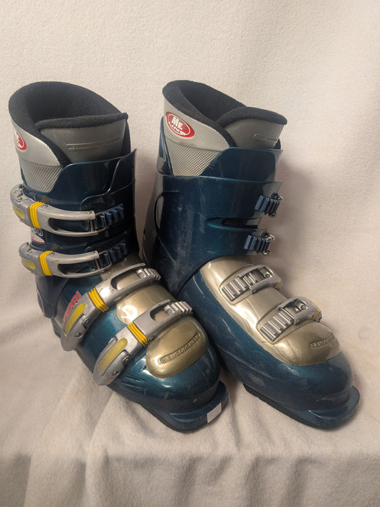 Munari ME 450 Ski Boots Size 26.5 Color Blue Used