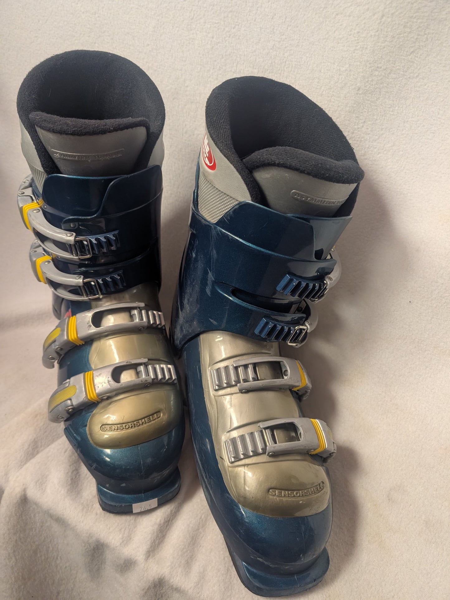 Munari ME 450 Ski Boots Size 26.5 Color Blue Used
