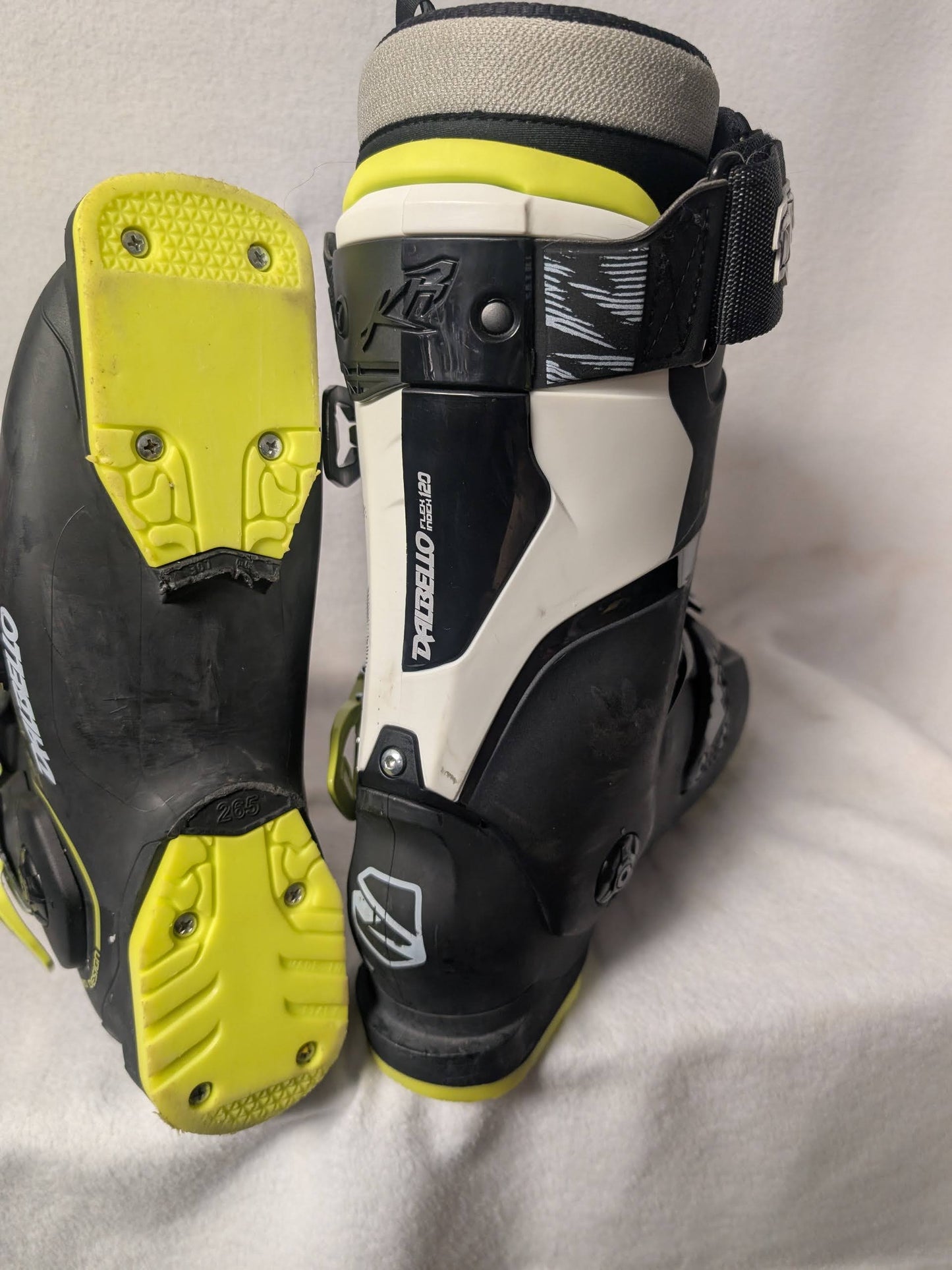 Dalbello Krypton KR Fusion Ski Boots Size 26 Color Black Condition Used