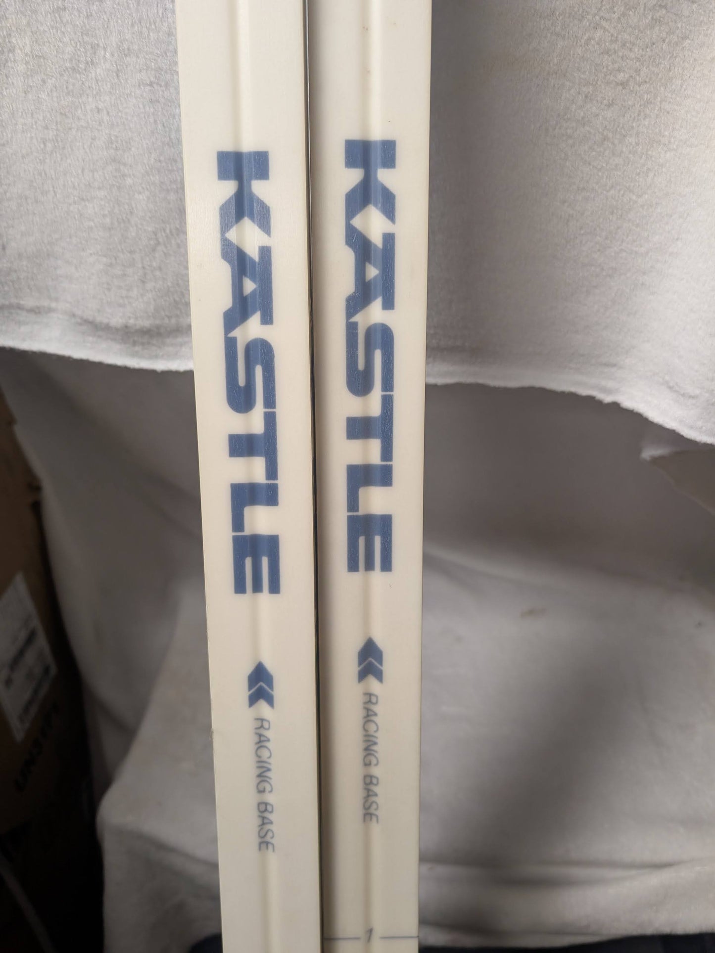 Cross Country Kastle Kick XC Skis NNN Bindings Size 215 Cm White Used