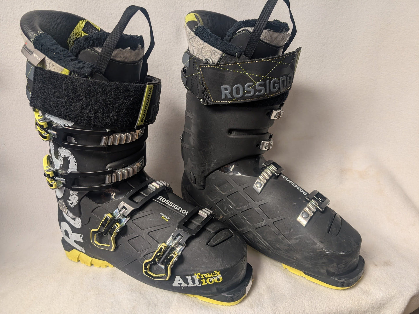Rossignol All Track 100 Ski Boots Size 27.5 Color Black Condition Used