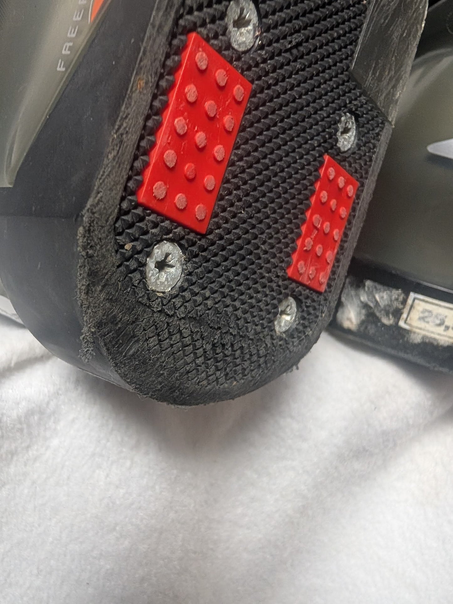 Lange Ski Boots Women Size 25.5 Color Gray Condition Used
