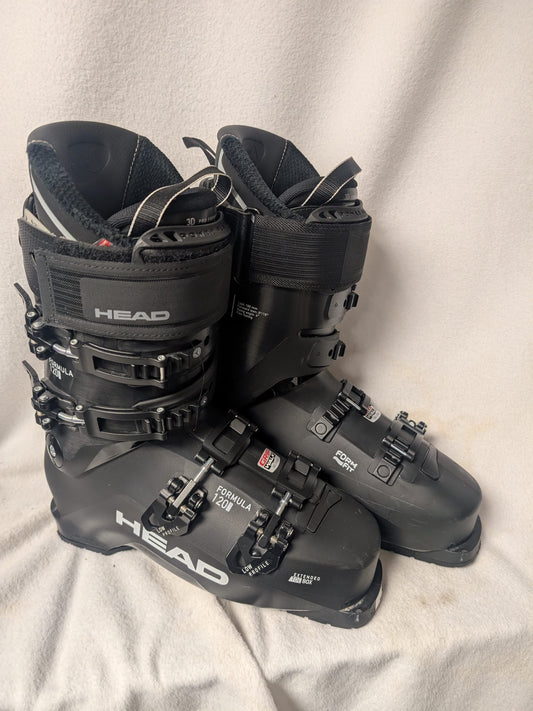 Head Formula 120 Ski Boots Size 27.5 Color Black Condition Used
