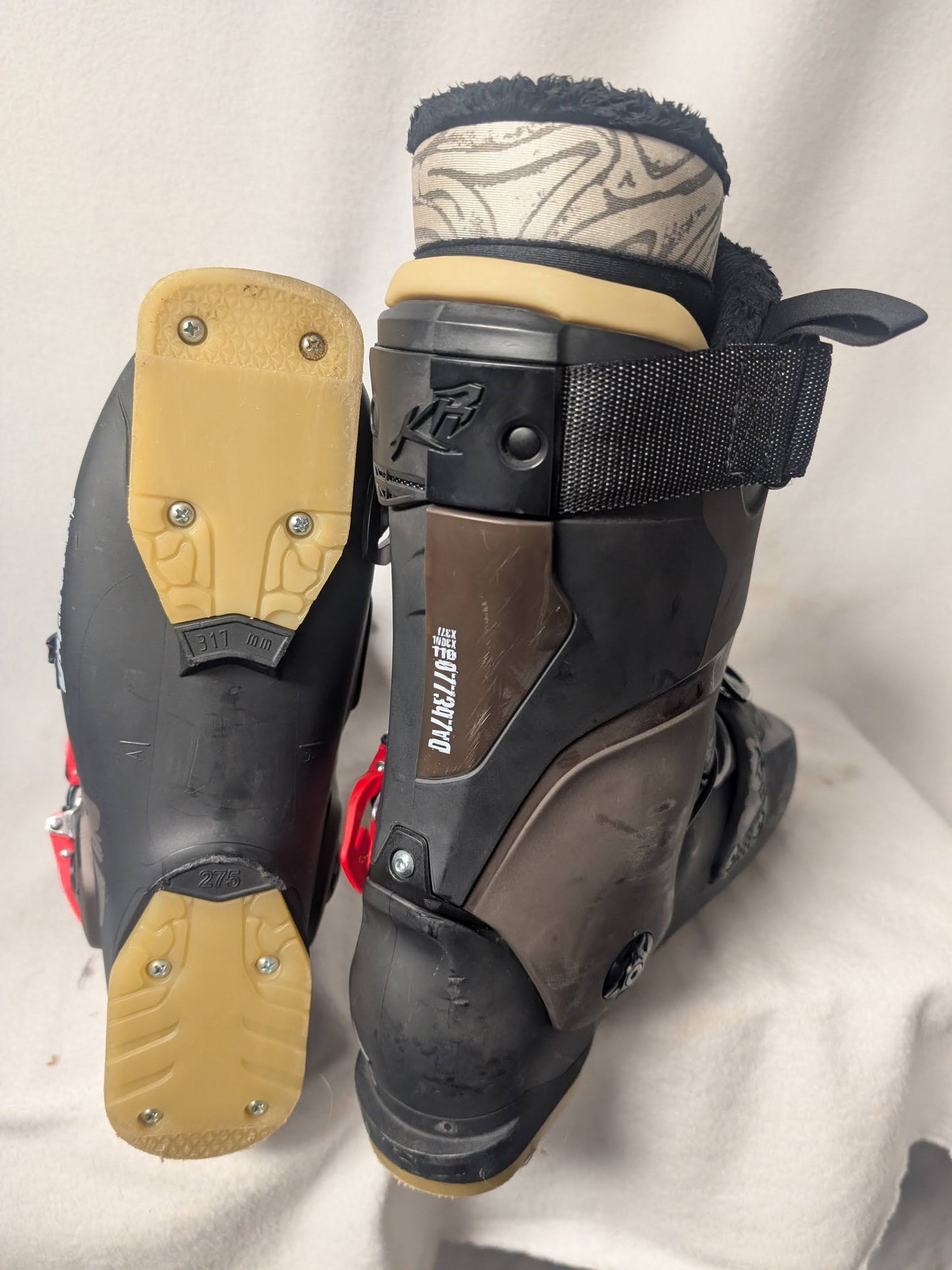 Dalbello Rampage Ski Boots Size 27.5 Color Black Condition Used