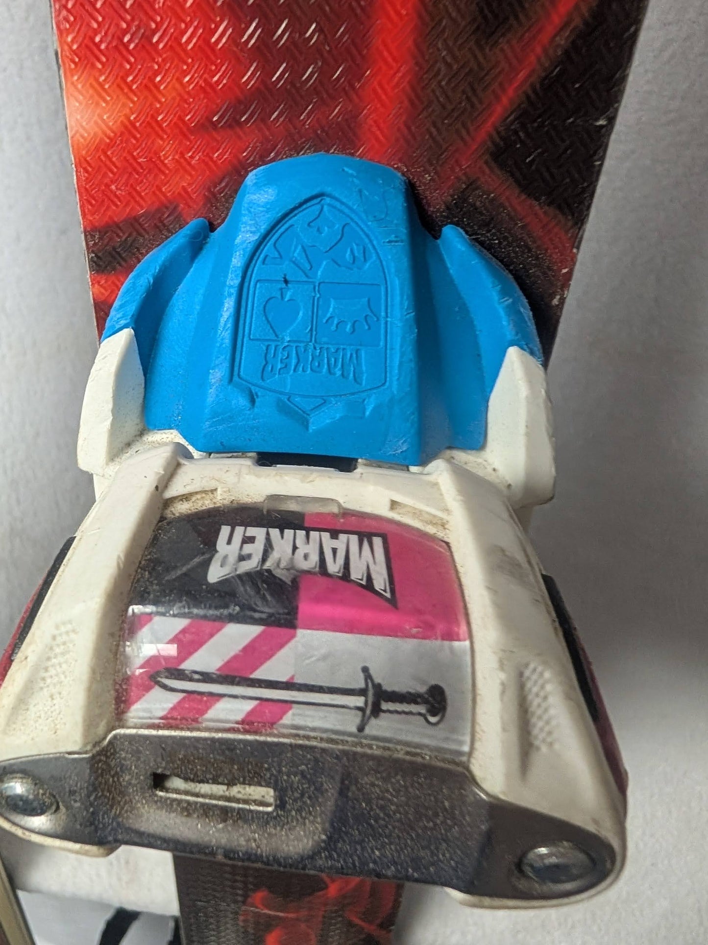 Hart F17 Skis Marker Squire Bindings 157 Cm Color Red Condition Used