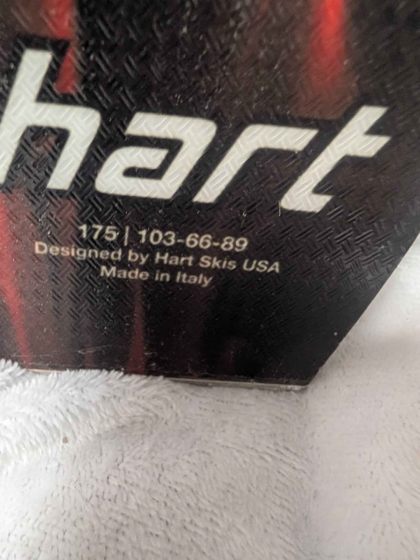 Hart F17 Skis Marker Squire Bindings 175 Cm Color Red Used