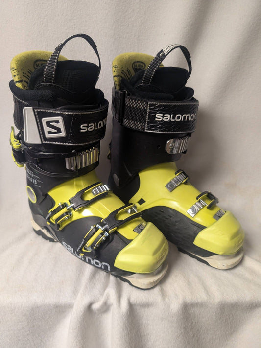 Salomon Quest Access 90 Ski Boots Size 26 Color Yellow Condition Used