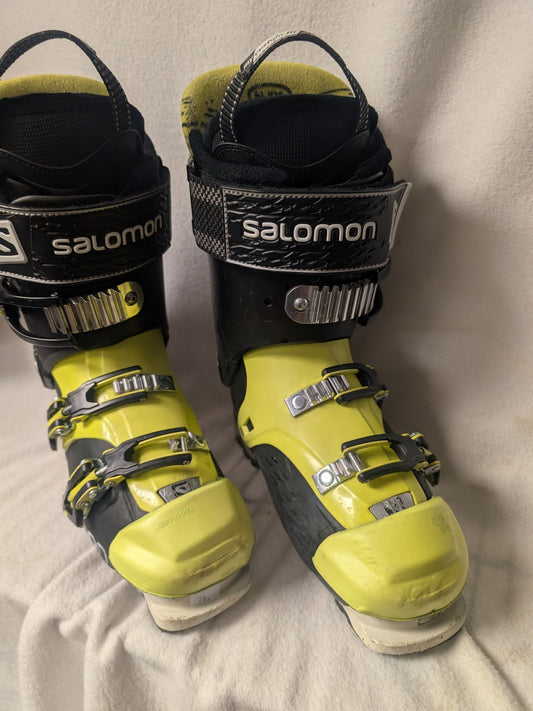 Salomon Quest Access 90 Ski Boots Size Mondo 26 Yellow Used