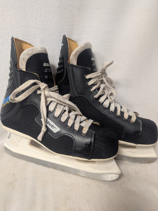 Bauer Charger Hockey Ice Skates Size 9 Color Black Used