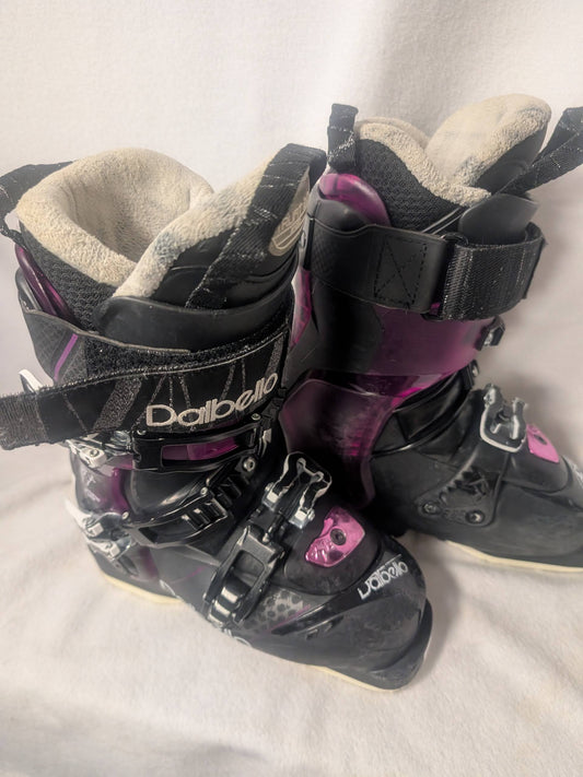Dalbello Lotus Krypton Ski Boots Size 21.5 Color Purple Used