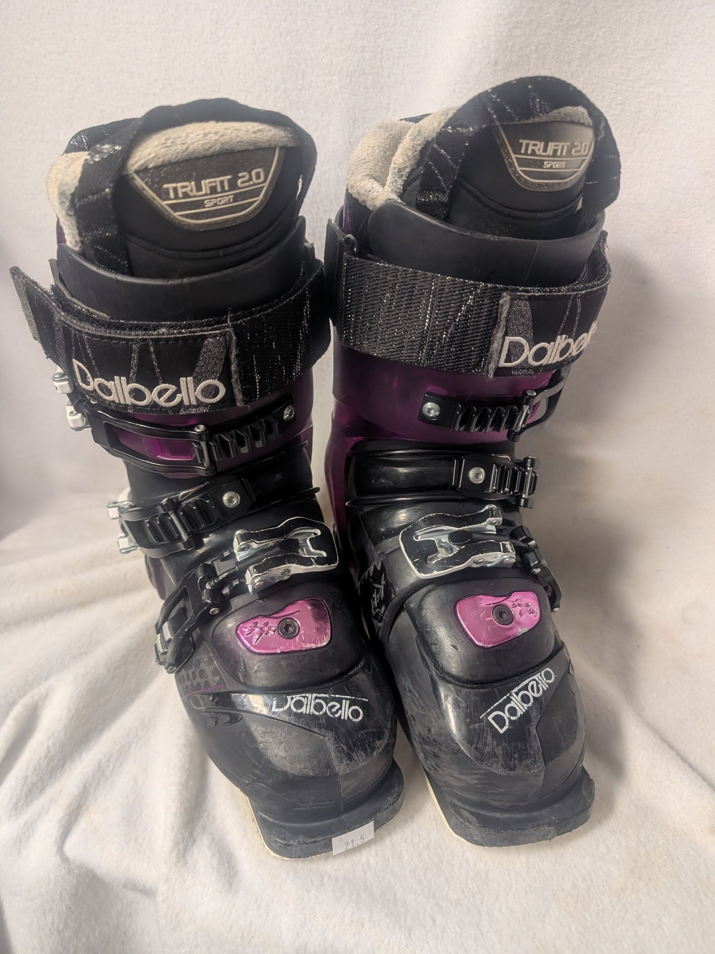 Dalbello Lotus Krypton Ski Boots Size 21.5 Color Purple Used