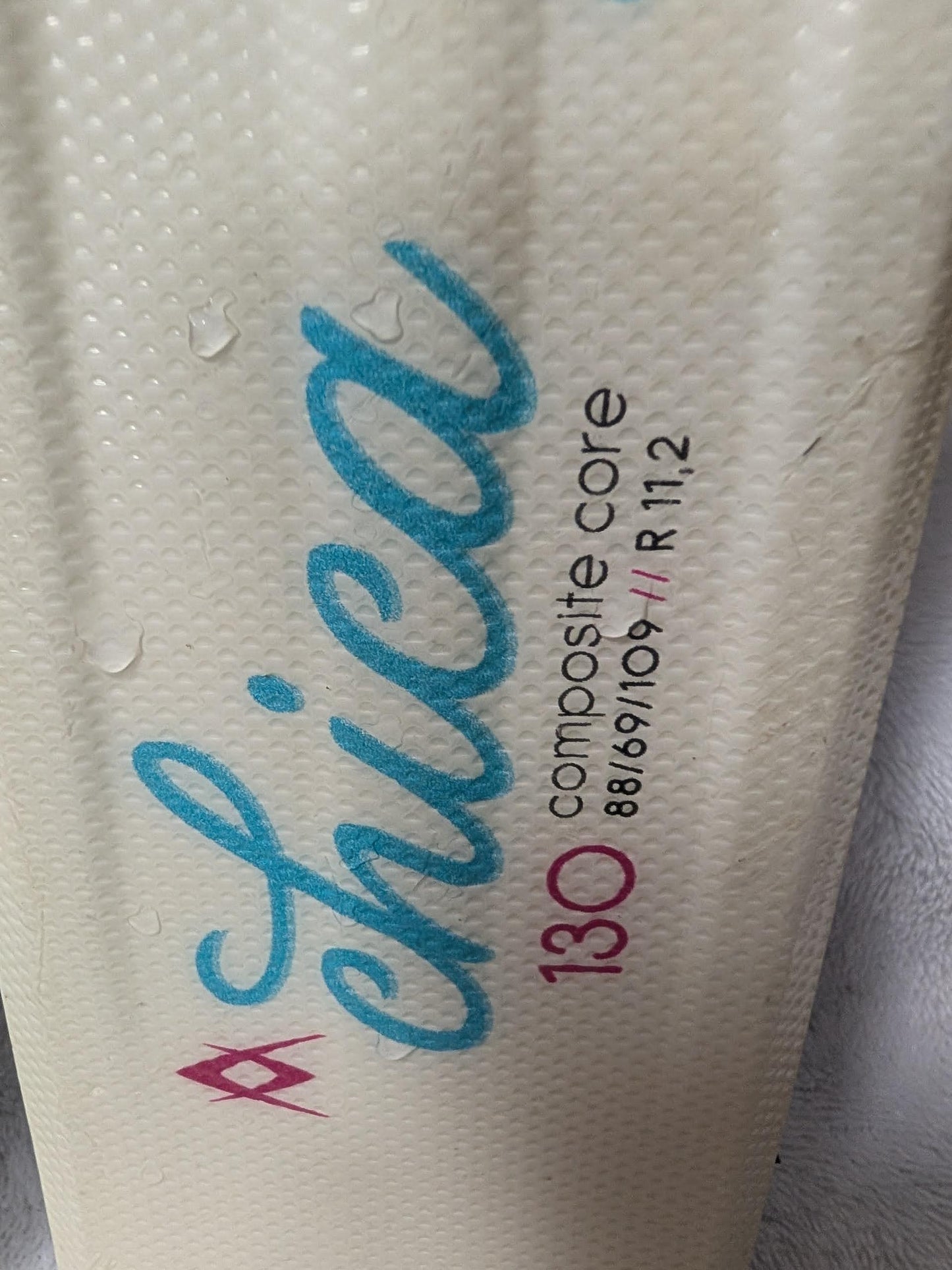 Volkl Chica Skis Marker 7.0 Bindings 130Cm Color White Condition Used