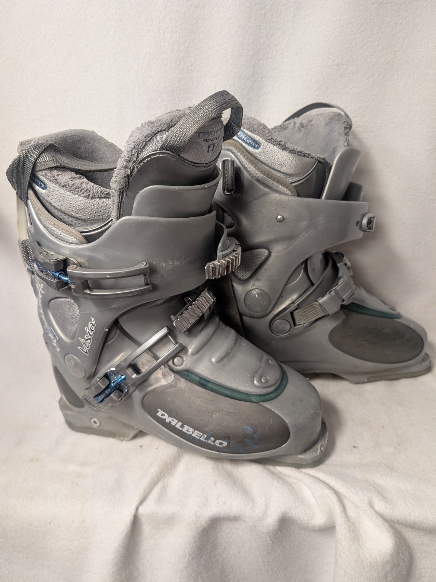 Dalbello Visio Ski Boots Size 27.5 Color Gray Condition Used