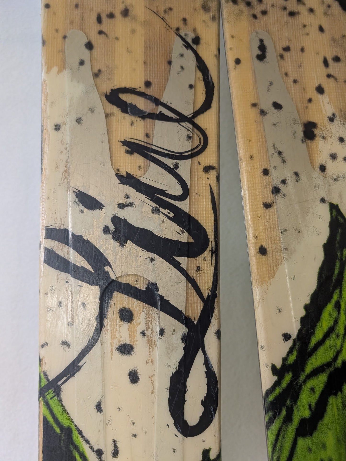 Line Prophet 100 Skis Telemark Bindings Size 178 Cm Brown Used