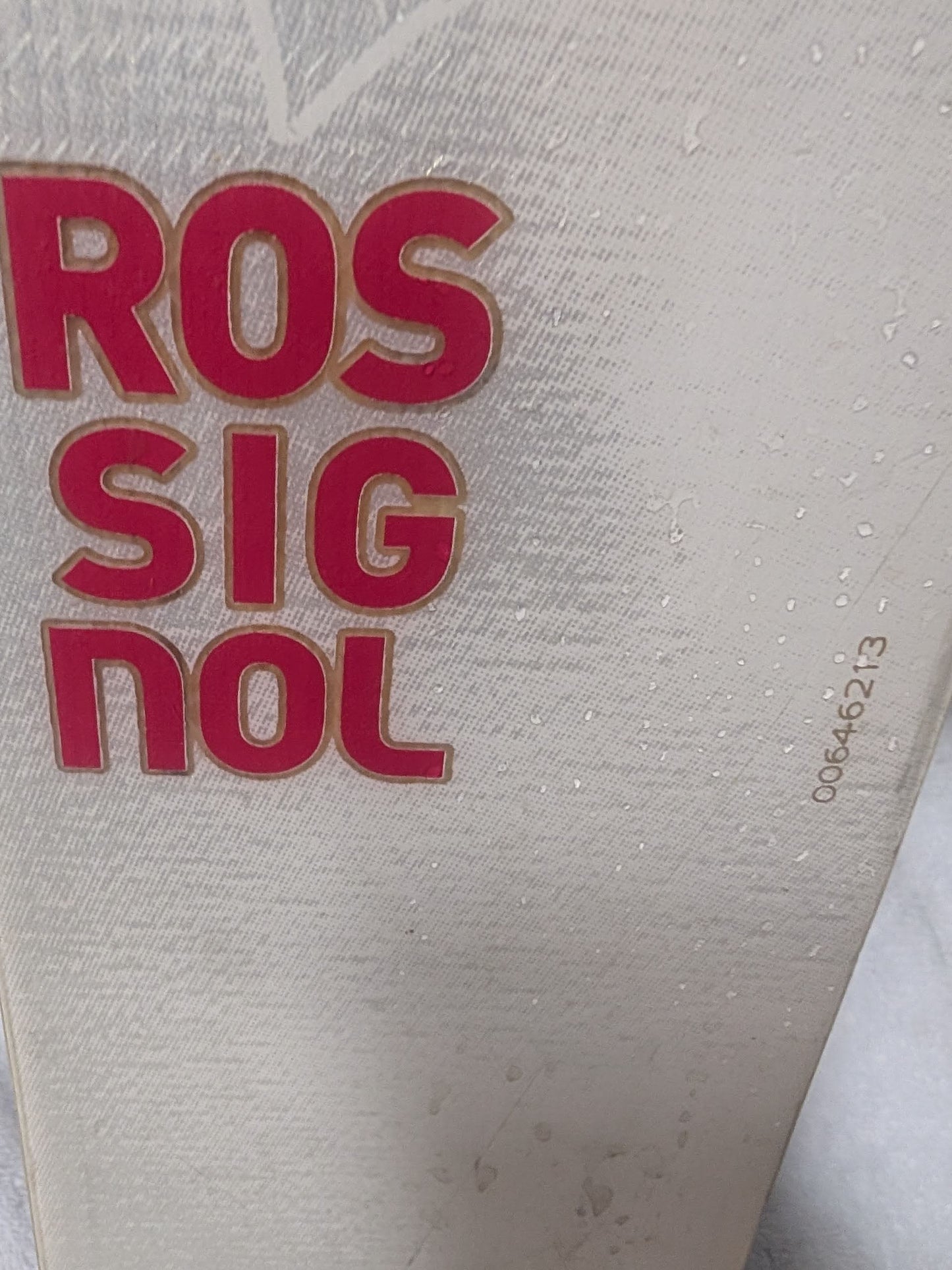 Rossignol Saffron 7 Skis Marker Bindings 162 Cm Color White Condition Used
