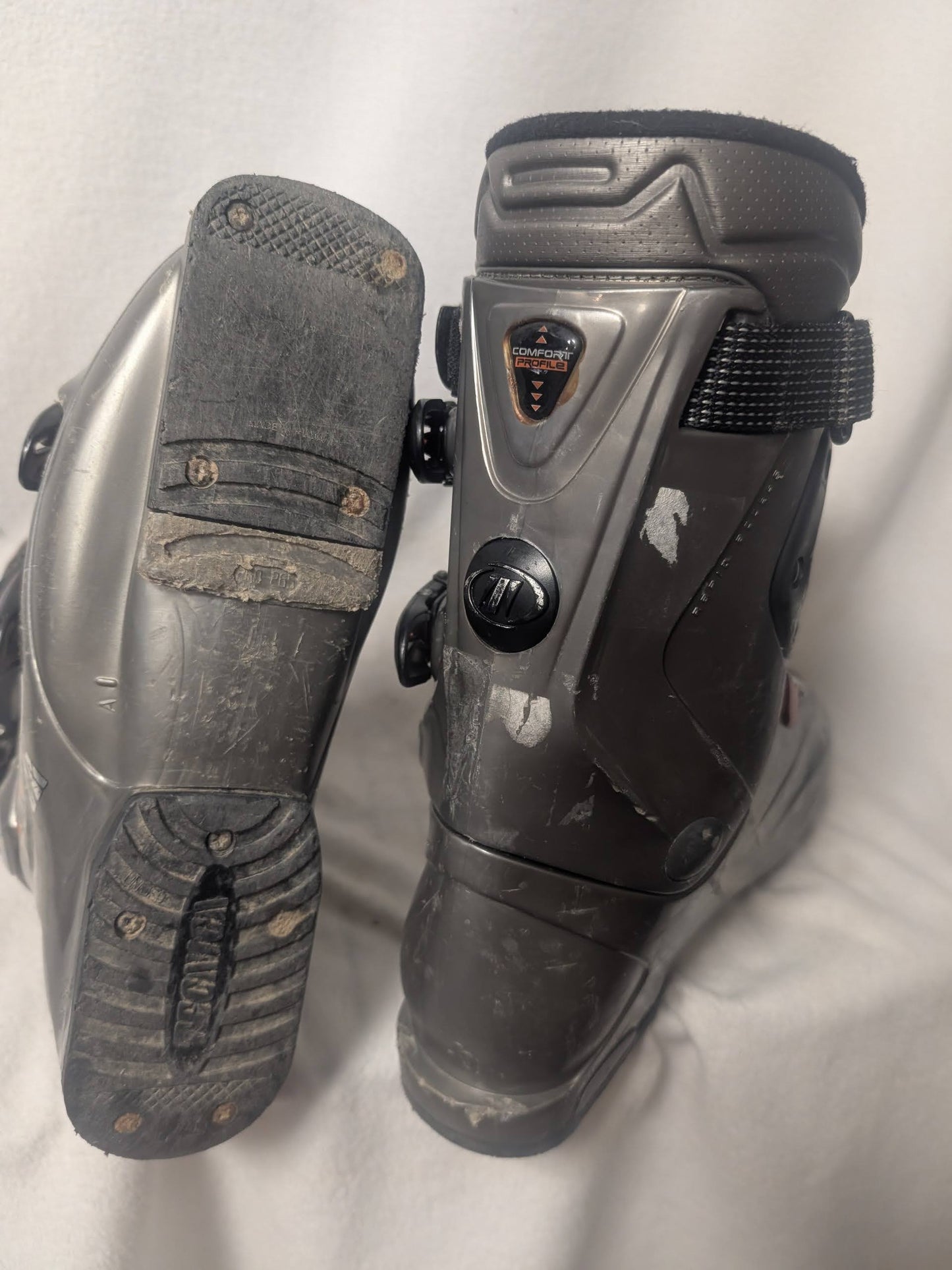 Tecnica EnergyX SP Ski Boots Size 26.5 Color Gray Condition Used
