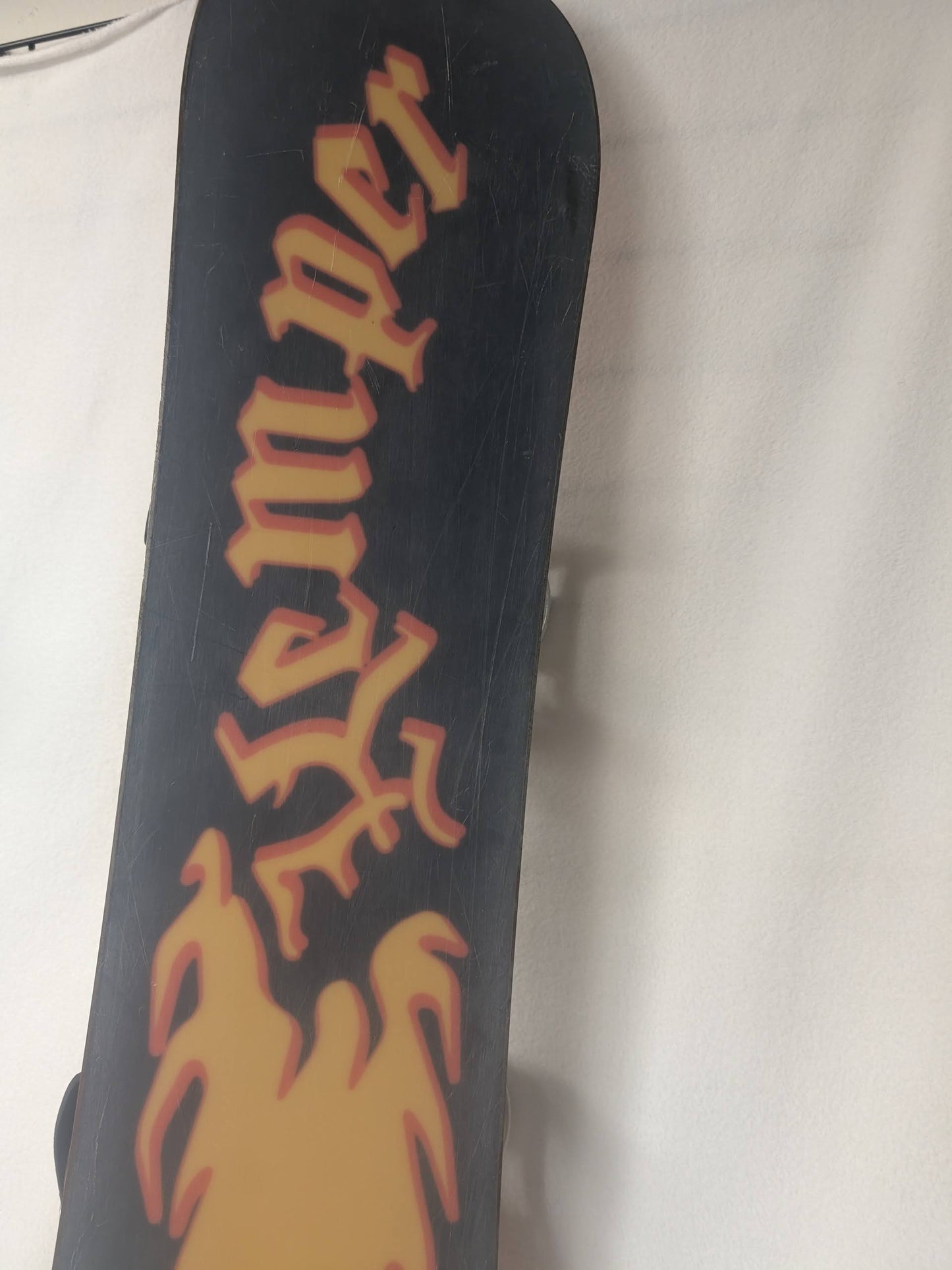 Kemper Snowboards Lamar MX1 Bindings Size 110 Cm Color Orange Condition Used