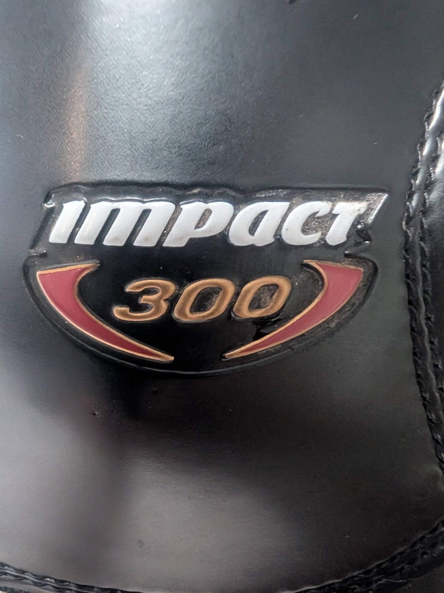 Bauer Impact 300 Hockey Ice Skates Size 10 Color Black Condition Used