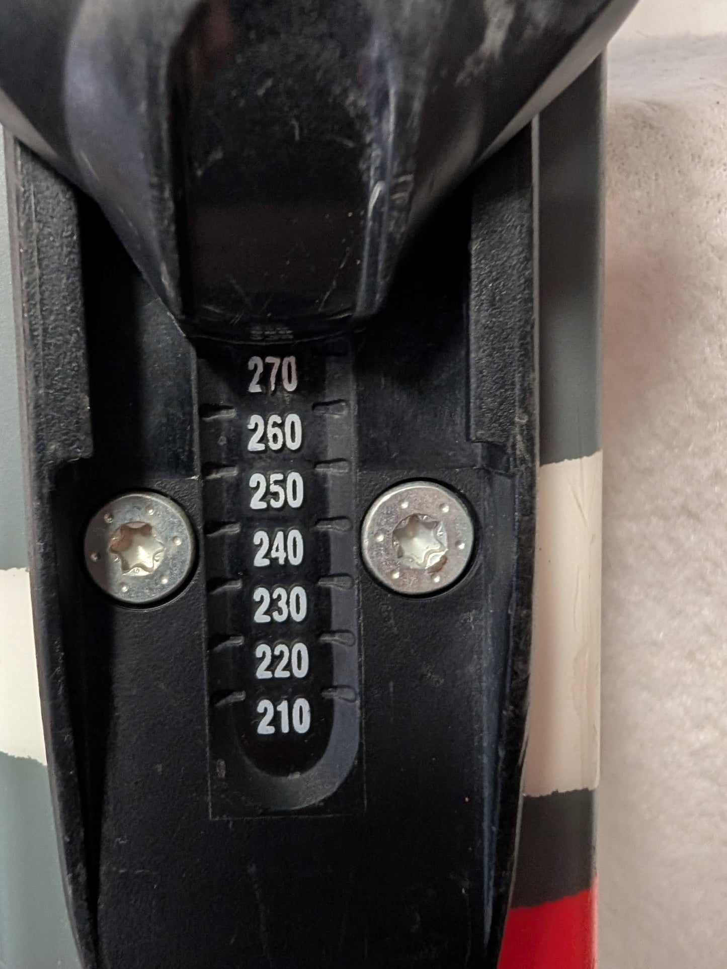 Rossignol ROC Skis Xelium Bindings 130Cm Color White Condition Used