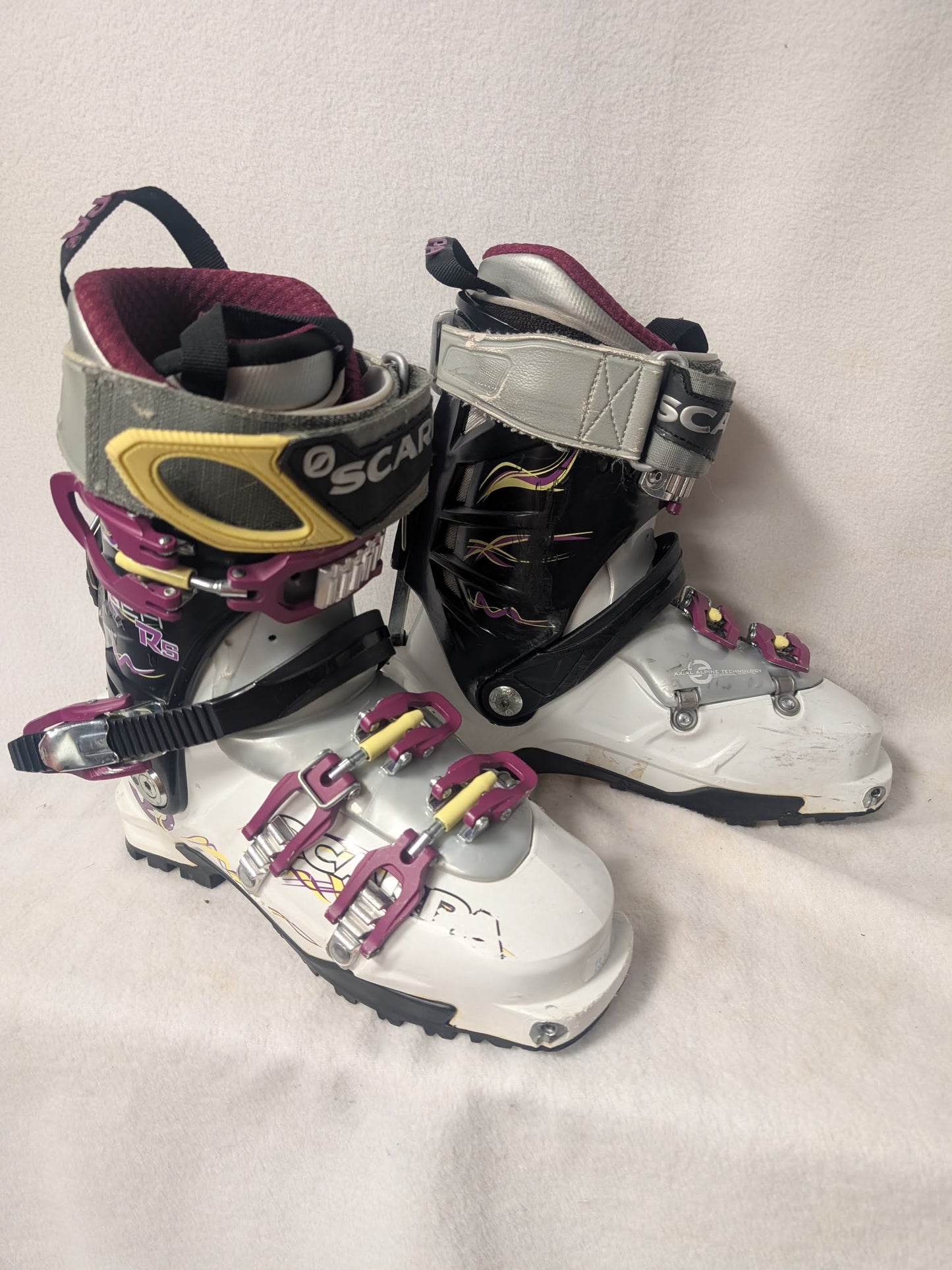 Scarpa GEA RS AT XC Ski Boots Size 23.5 Red Used Randoneé Skimo Touring