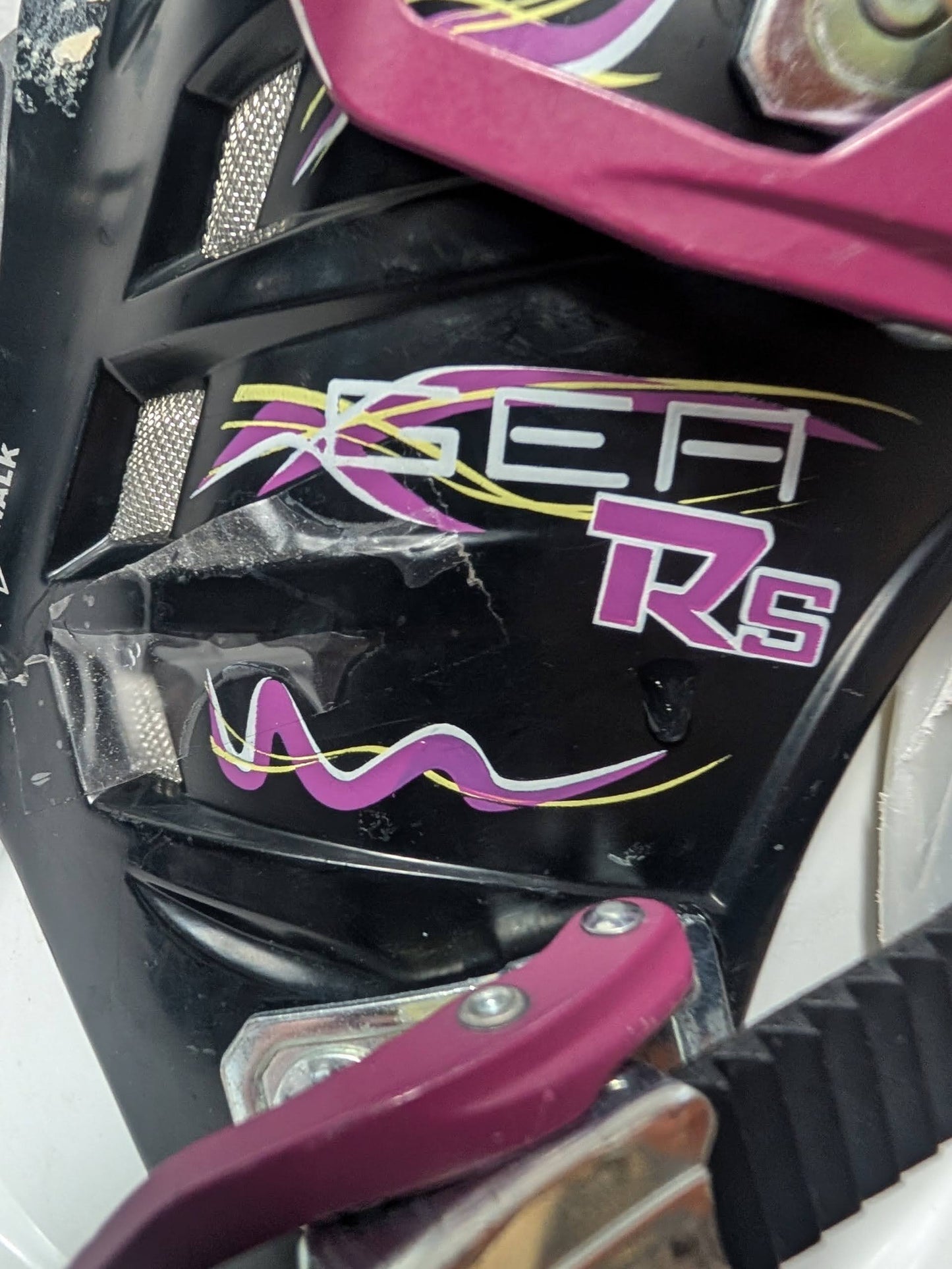 Scarpa GEA RS AT XC Ski Boots Size 23.5 Red Used Randoneé Skimo Touring