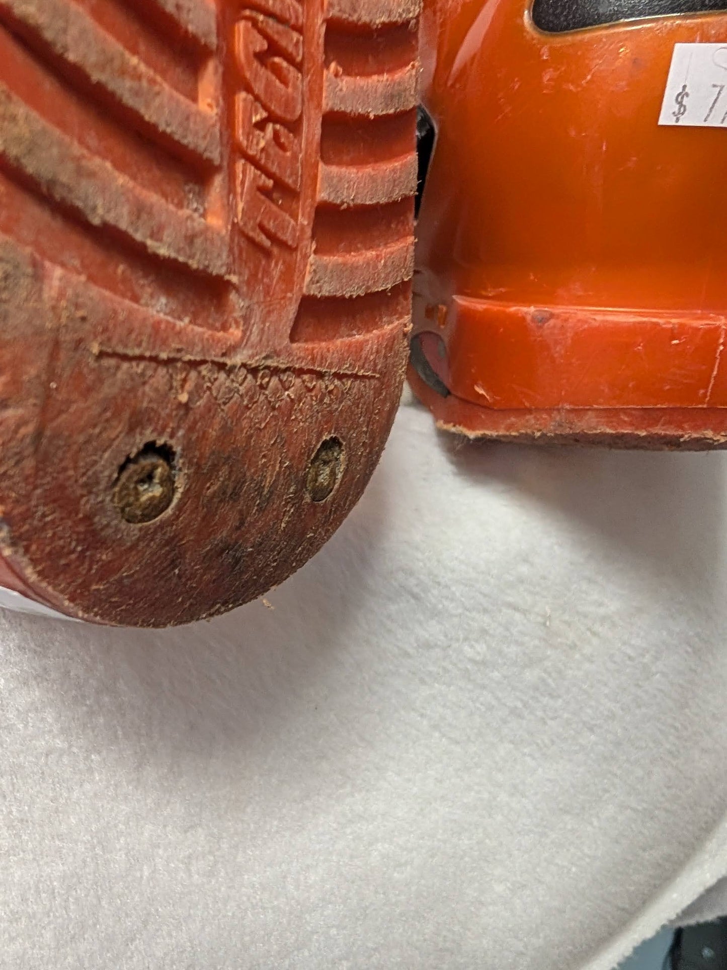 Tecnica Icon TNT Carbon Ski Boots Size 27.5 Color Orange Condition Used