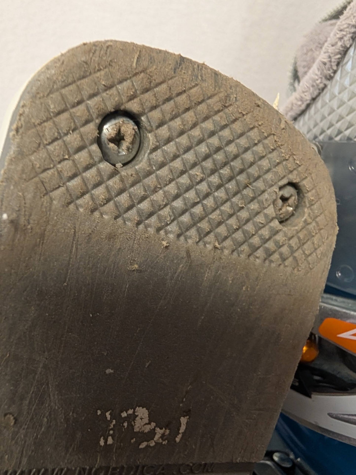 Nordica Olympia Sm10 Women's Ski Boots Size 25.5 Color Blue Condition Used