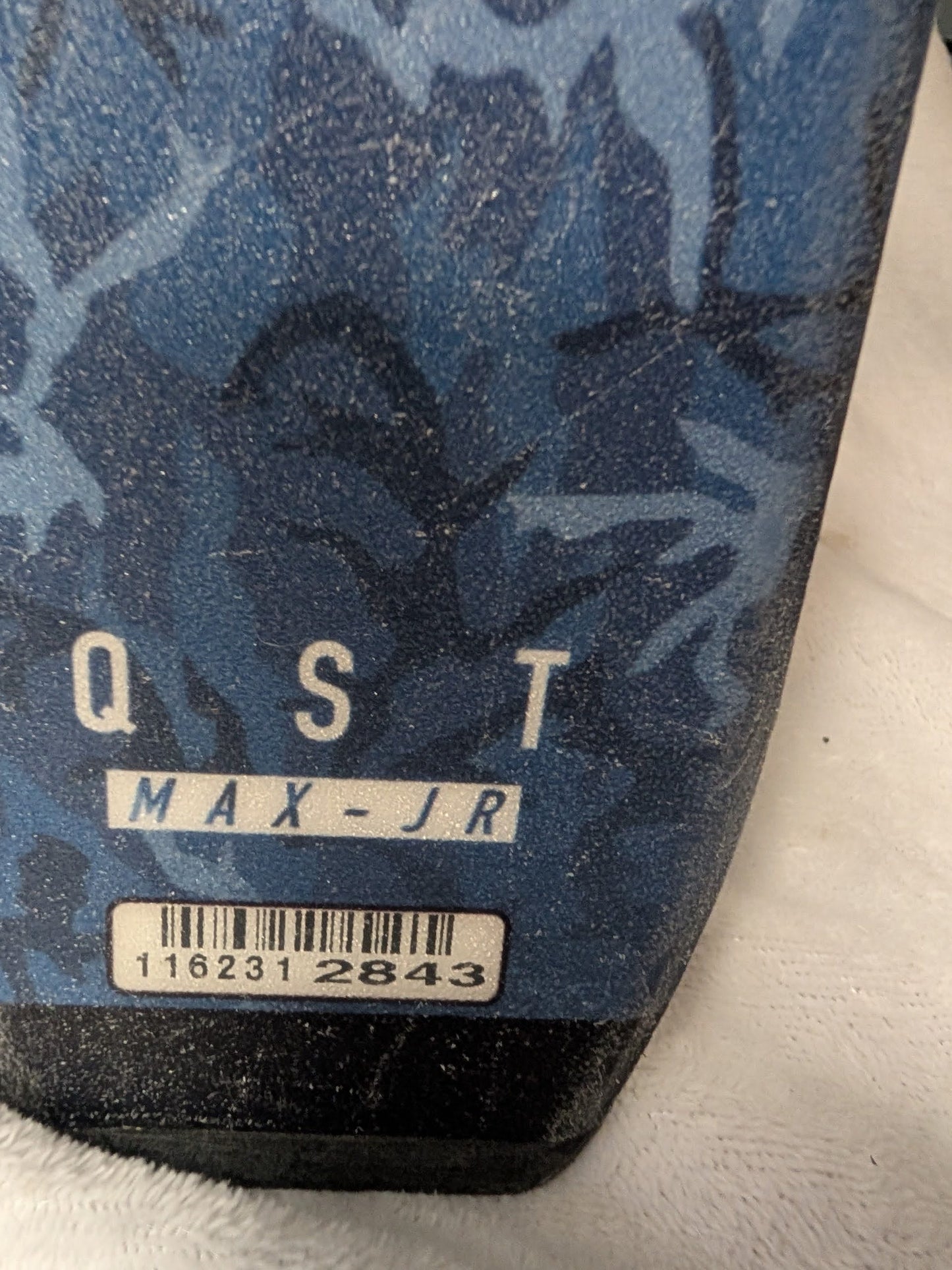 Salomon QST Jr Skis/Grip Walk Bindings Size 140 Cm Blue Used