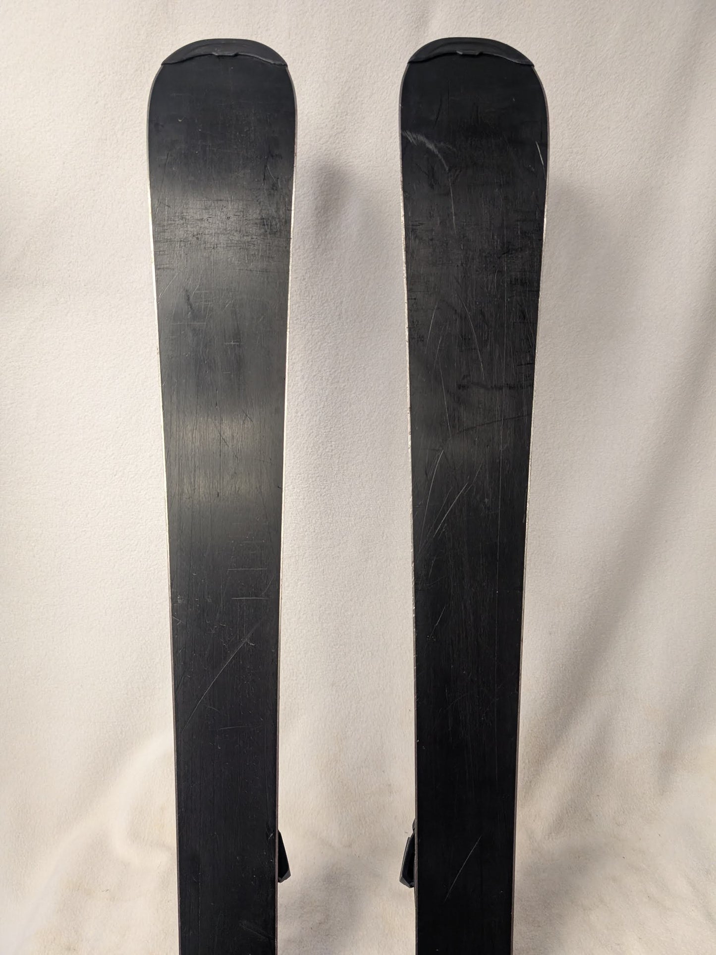 Salomon QST Jr Skis/Grip Walk Bindings Size 140 Cm Blue Used