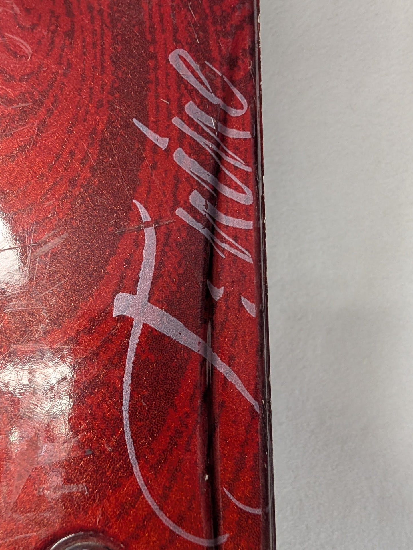 K2 Burnin Luv Skis Marker Mod 11 Bindings 157 Cm Color Red Condition Used