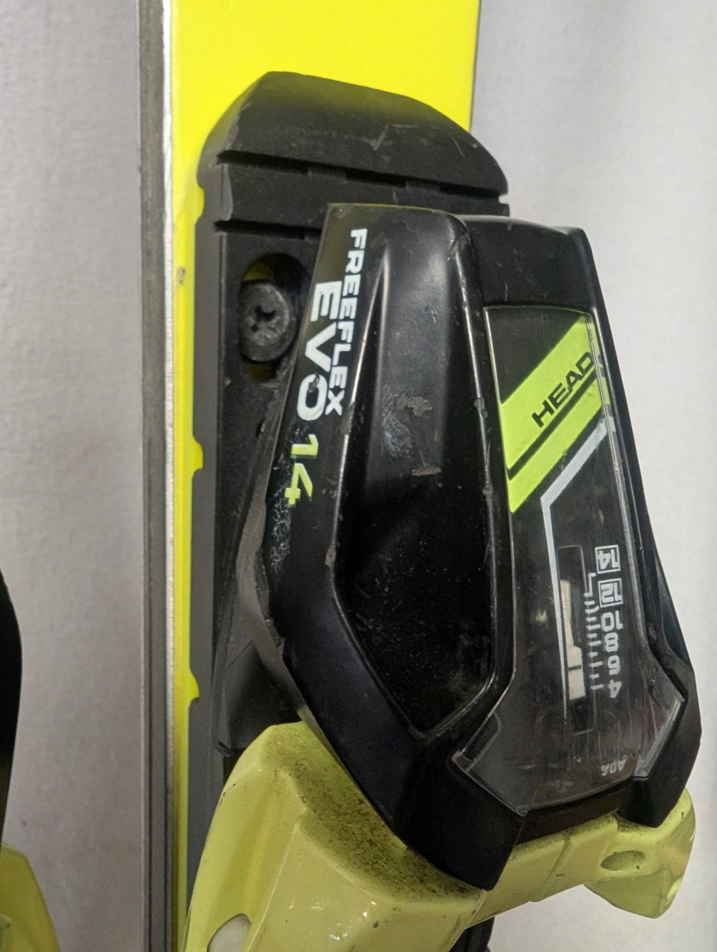 Head World Cup Rebels Skis Head Evo 14 Bindings 166 cm Yellow Used
