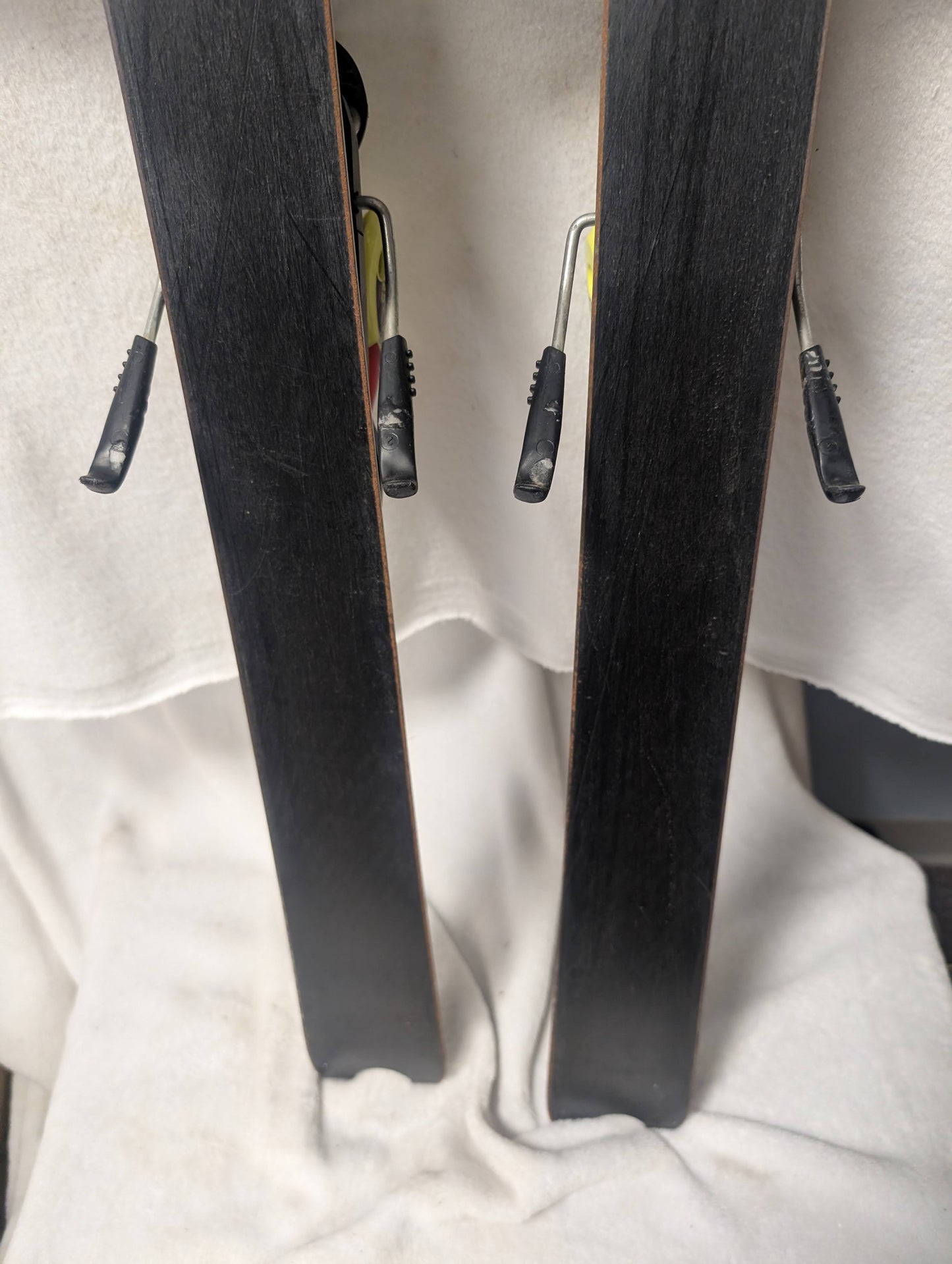 Fischer WorldCup GS Skis RC4 Bindings 150 cm Yellow Used