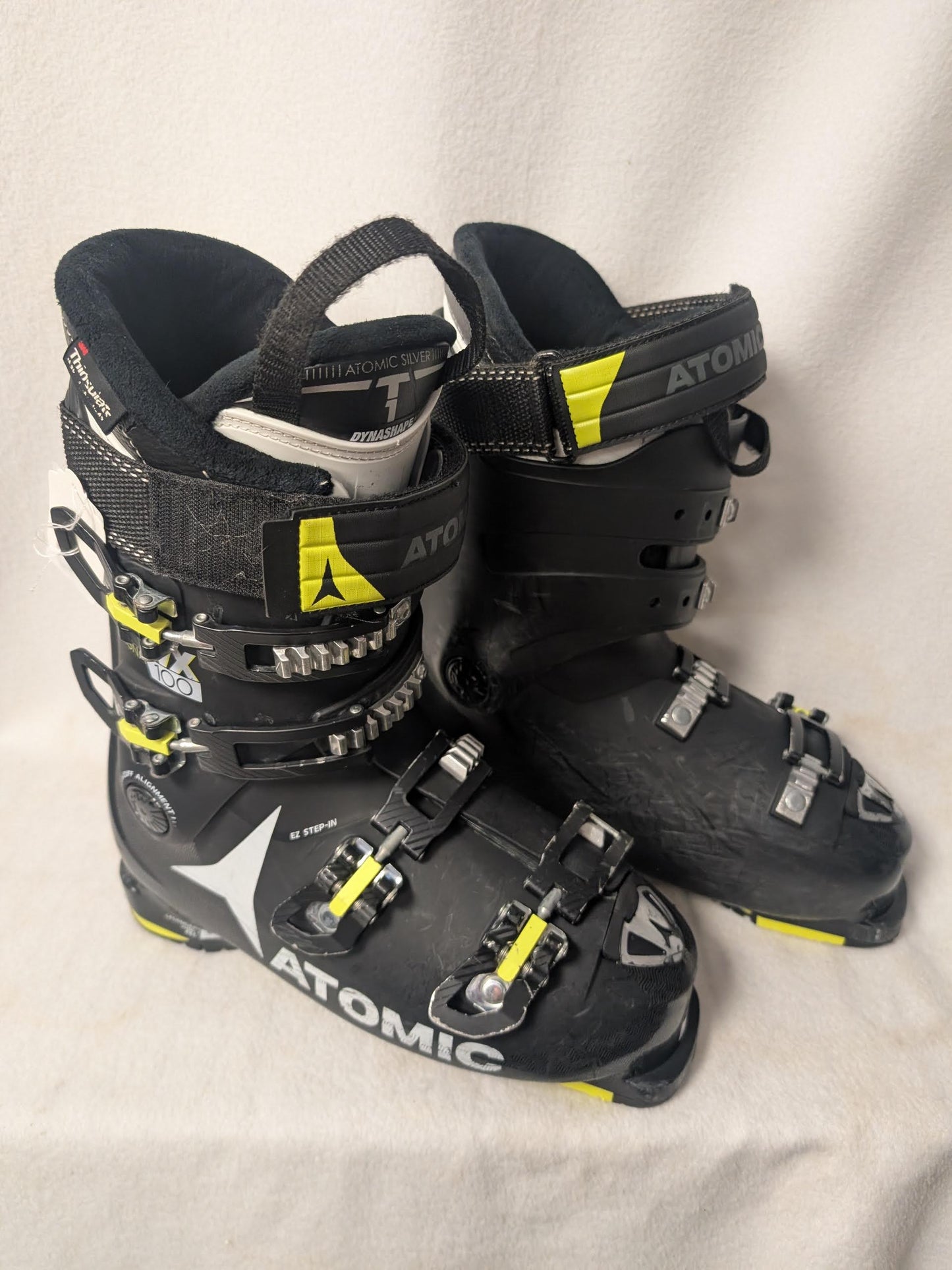Atomic Hawk Magna 100 Ski Boots Size 27.5 Color Black Condition Used