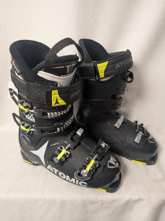 Atomic Hawk Magna 100 Ski Boots Size 27.5 Color Black Condition Used