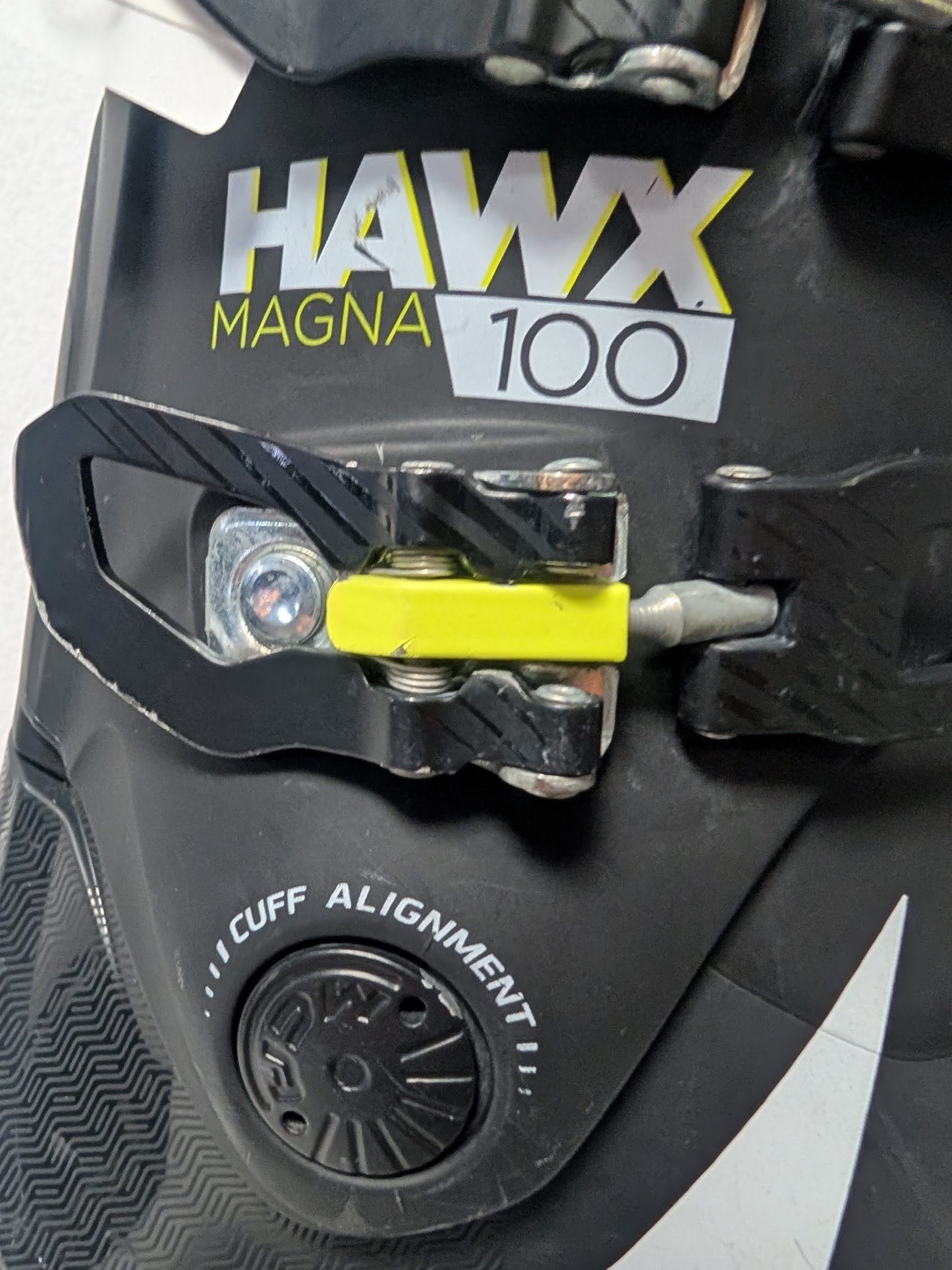 Atomic Hawk Magna 100 Ski Boots Size 27.5 Color Black Condition Used