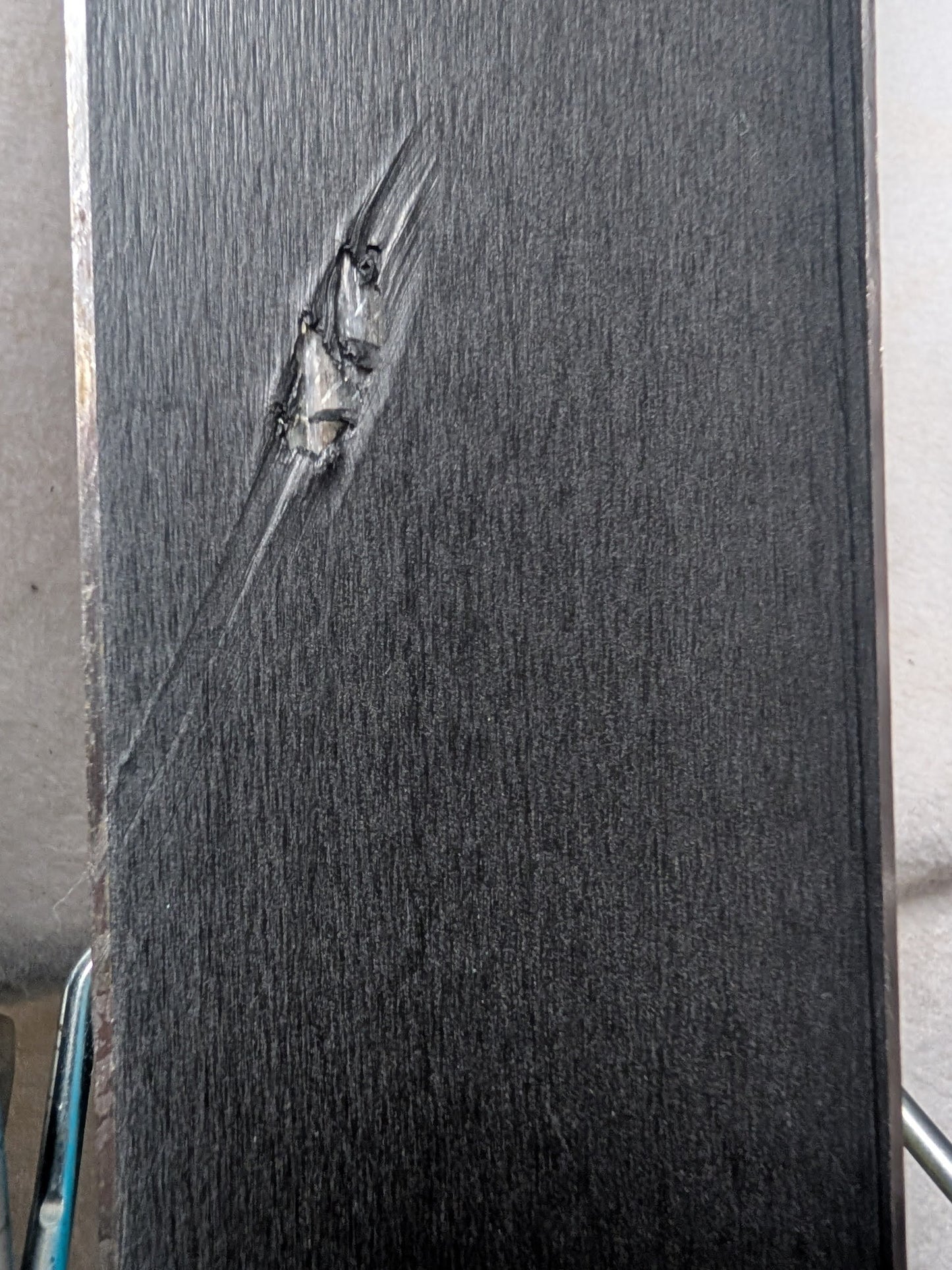 Volkl Wall Skis Elan Attack Bindings Size 169 Cm Black Used